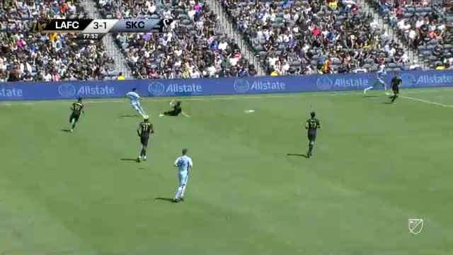 MLS Los Angeles FC Vs FC Kansas City 79 ทำประตู  ประตู, ทำคะแนน 3:1