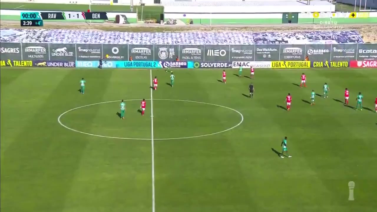 157 Rio Ave Vs SL Benfica B 95 skor gol , skor 2:1