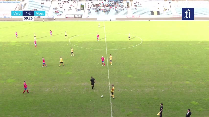 NOR D2 Vard Haugesund Vs Moss  Goal in 60 min, Score 1:3