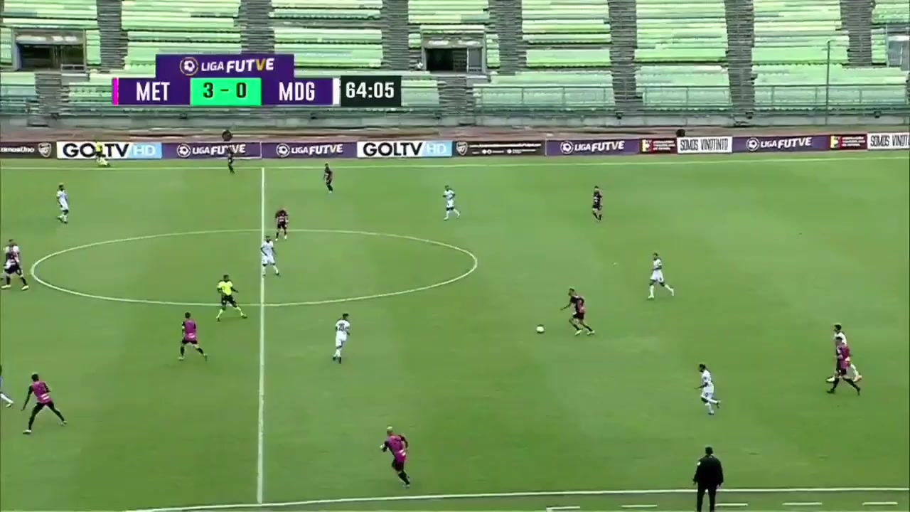 VEN D1 Metropolitanos FC Vs Mineros de Guayana  Goal in 66 min, Score 4:0