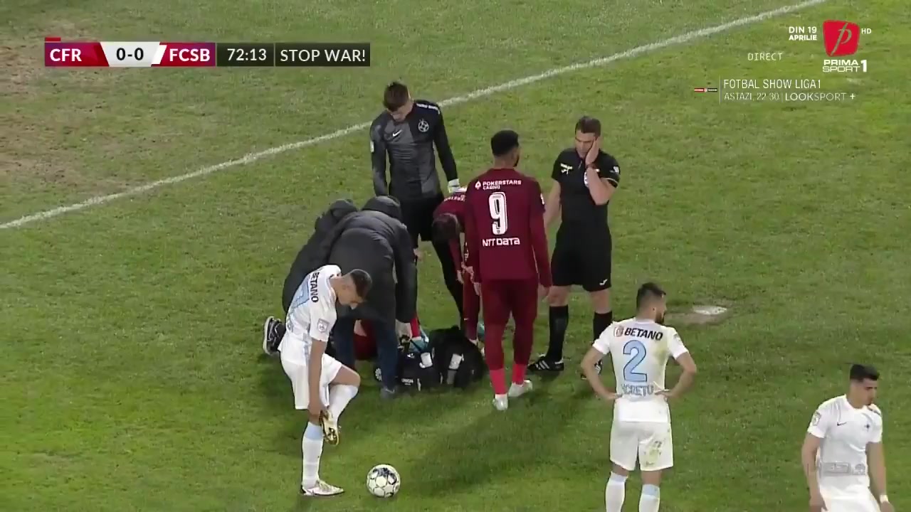 ROM D1 CFR Cluj Vs FC Steaua Bucuresti 74 phút Vào, ghi bàn 0:1