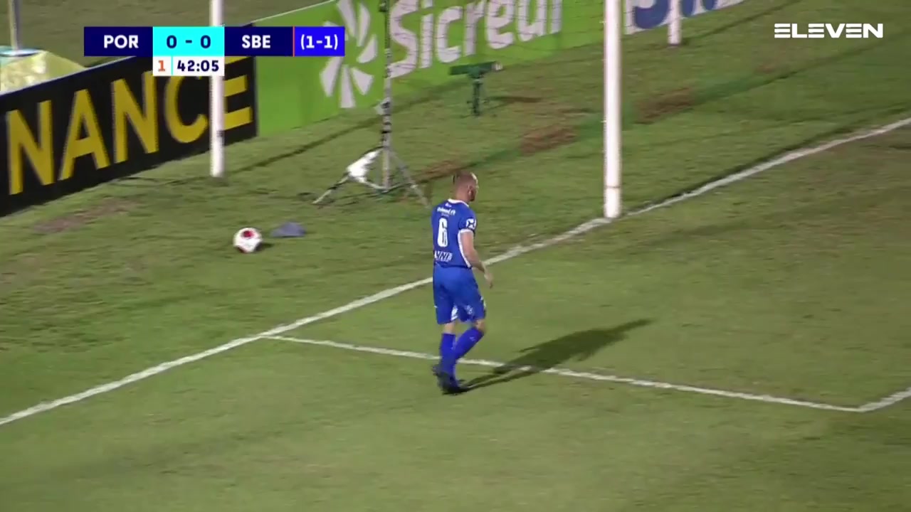 BRA SPB Portuguesa Desportos Vs Sao Bento  Goal in 42 min, Score 1:0