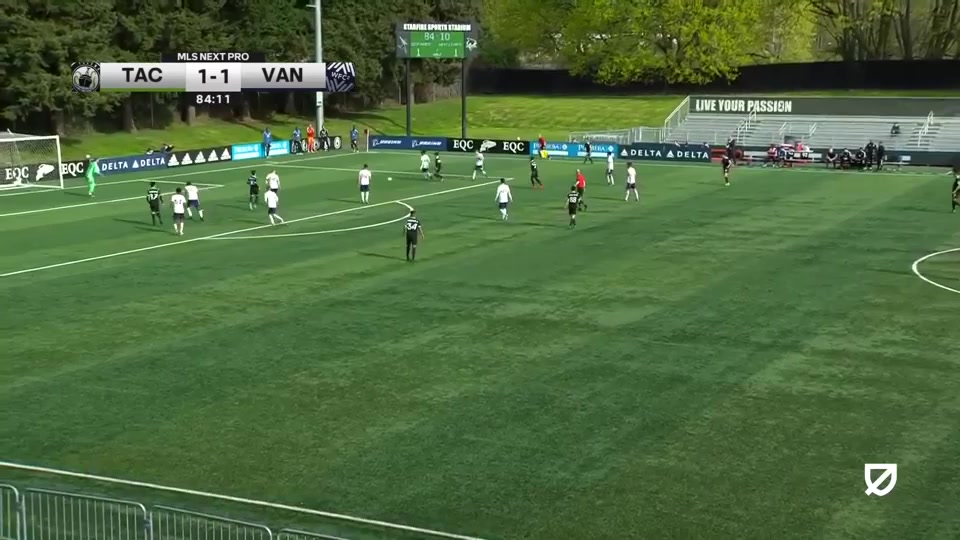 MLS L(R) Tacoma Defiance Vs Vancouver Whitecaps Reserve  Goal in 86 min, Score 1:2