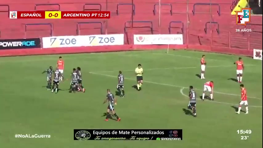 ACT  M Deportivo Espanol Vs Argentino de Merlo 13 phút Vào, ghi bàn 0:1