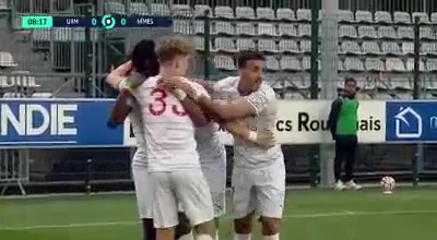 FRA D2 Quevilly Vs Nimes  Goal in 7 min, Score 0:1