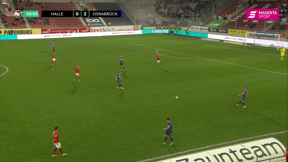 GER D3 Hallescher FC Vs VfL Osnabruck 59 phút Vào, ghi bàn 1:2