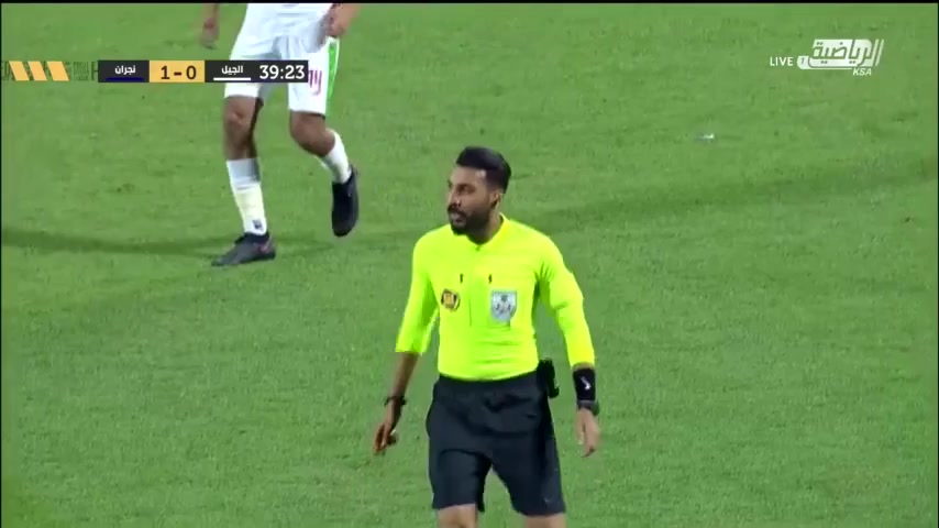 KSA D1 AL-jeel Vs Najran SC  Goal in 40 min, Score 0:2