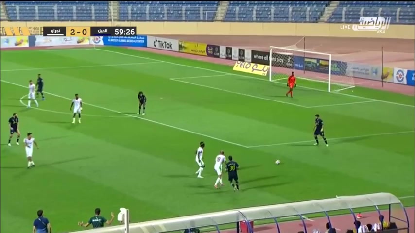 KSA D1 AL-jeel Vs Najran SC  Goal in 60 min, Score 0:3