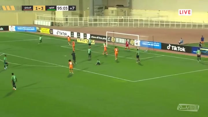 KSA D1 Al Kholood Vs Al Sahel  Goal in 95 min, Score 3:2