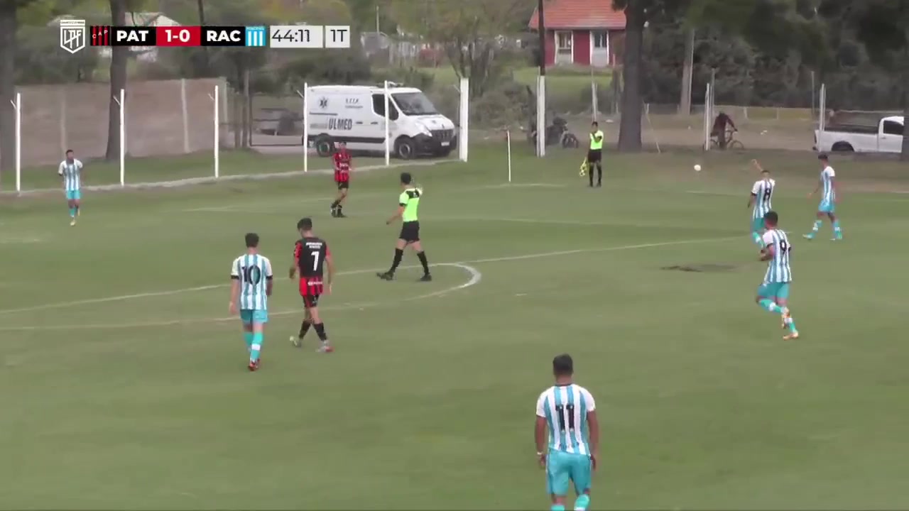 AR L（R） CA Patronato Reserves Vs Racing Club Reserves  Goal in 44 min, Score 2:0