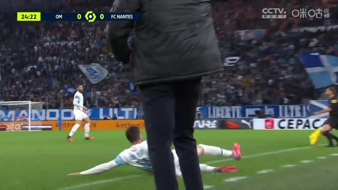 Ligue1 Marseille Vs Nantes 25 phút Andrei GirottoVào, ghi bàn 0:1