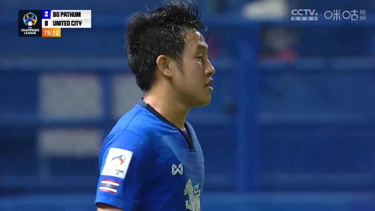 亞冠杯 巴吞聯(中) Vs 聯城FC 77分進球,比分2:0