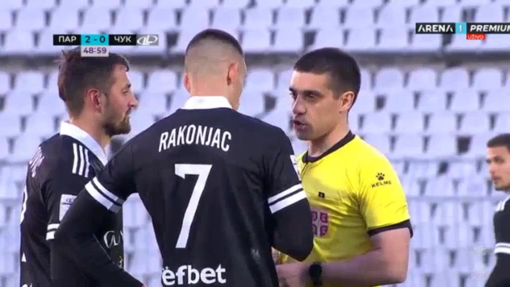 SER D1 Partizan Belgrade Vs Cukaricki Stankom Ricardo Jorge Pires Gomes Goal in 53 min, Score 3:0