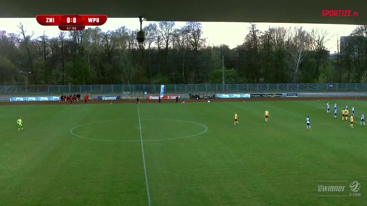 POL D2 Znicz Pruszkow Vs Wisla Pulawy 50 phút Vào, ghi bàn 1:0