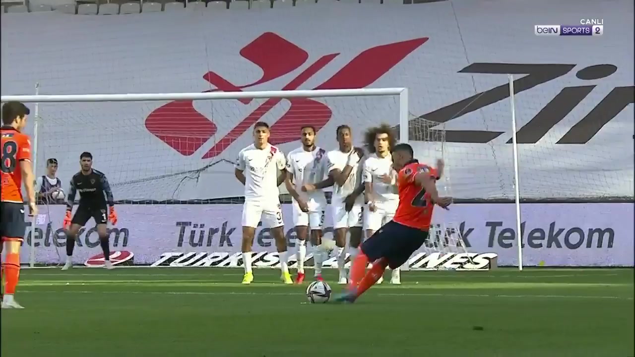 TUR D1 Istanbul Basaksehir Vs Hatayspor Deniz Turuc Goal in 88 min, Score 3:0