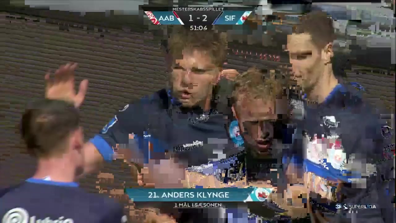 DEN SASL Aalborg Vs Silkeborg Klynge Anders Goal in 53 min, Score 1:2