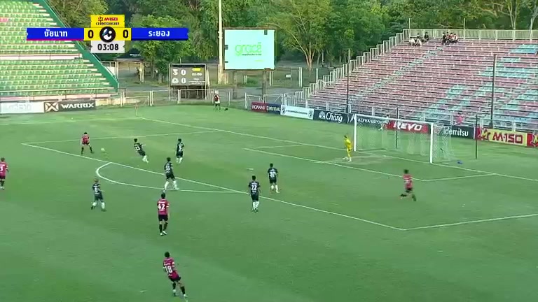 THA L2 Chainat FC Vs Rayong FC Jittabud T. Goal in 3 min, Score 1:0