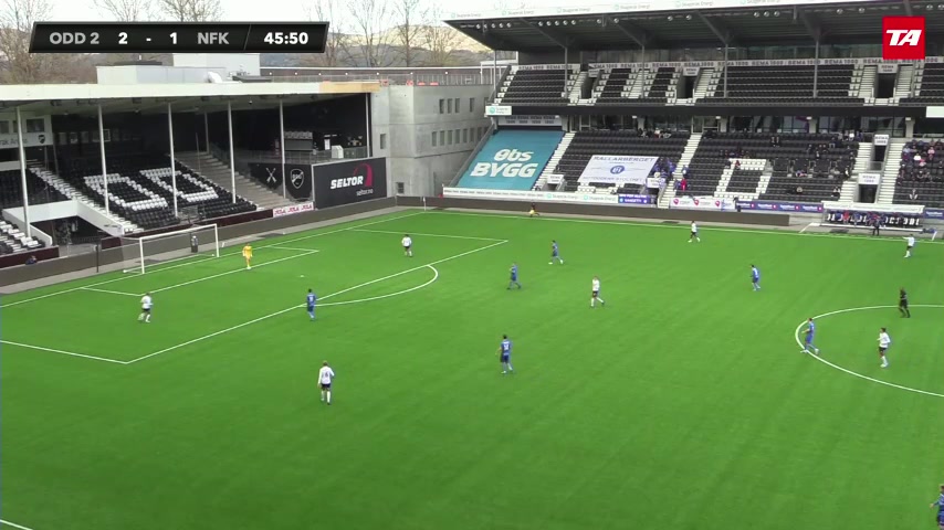 NOR D2 Odd Grenland 2 Vs Notodden FK  Goal in 47 min, Score 2:2