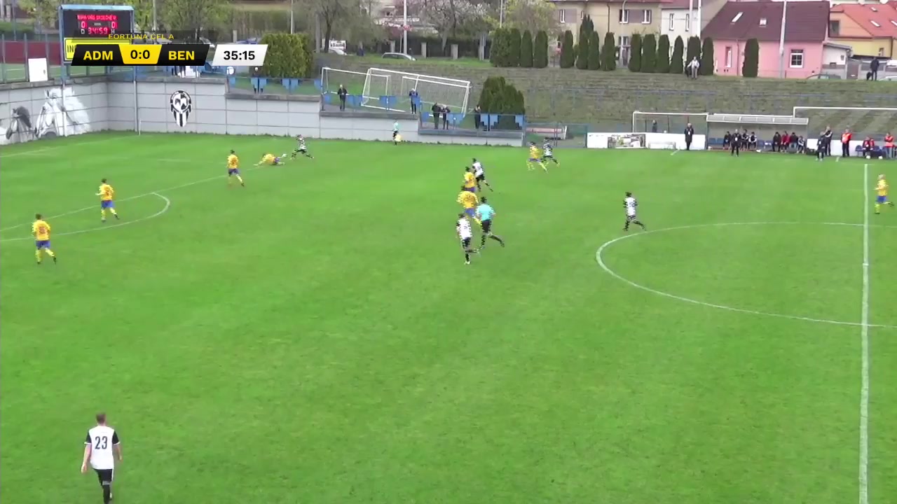 CZE CFL Admira Praha Vs Benesov 35 phút Vào, ghi bàn 1:0