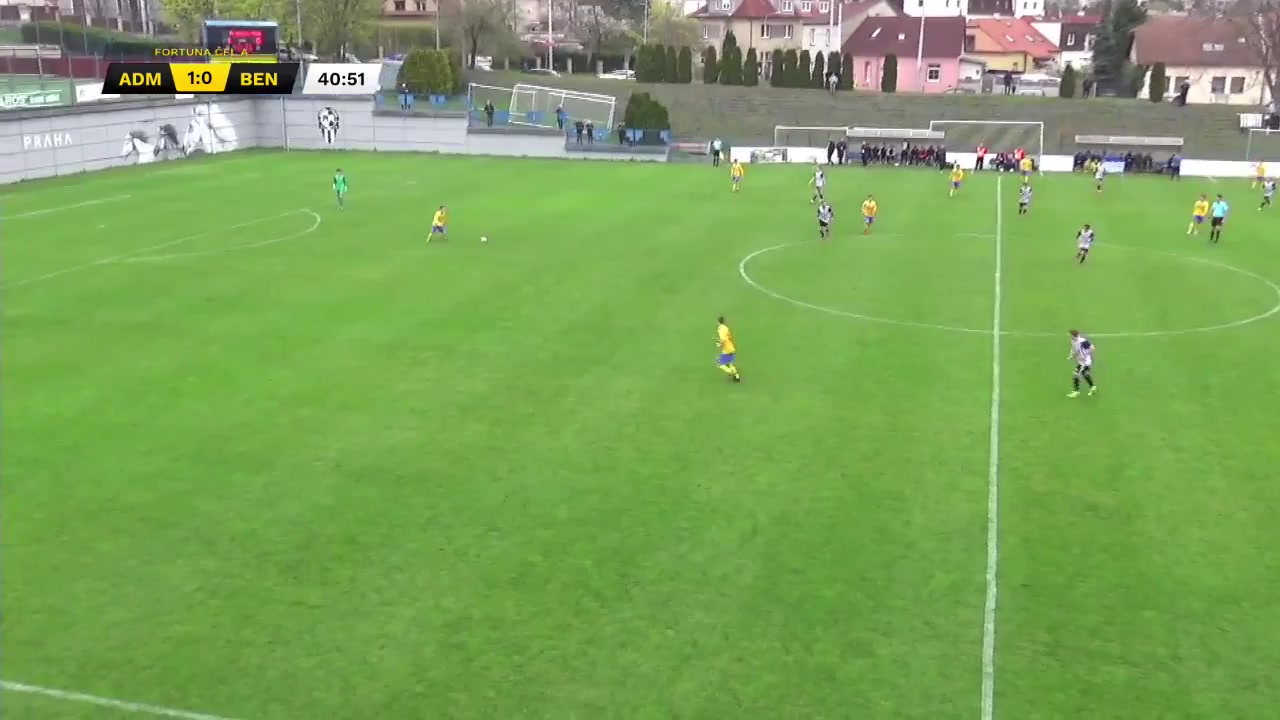 CZE CFL Admira Praha Vs Benesov 41 phút Vào, ghi bàn 1:1