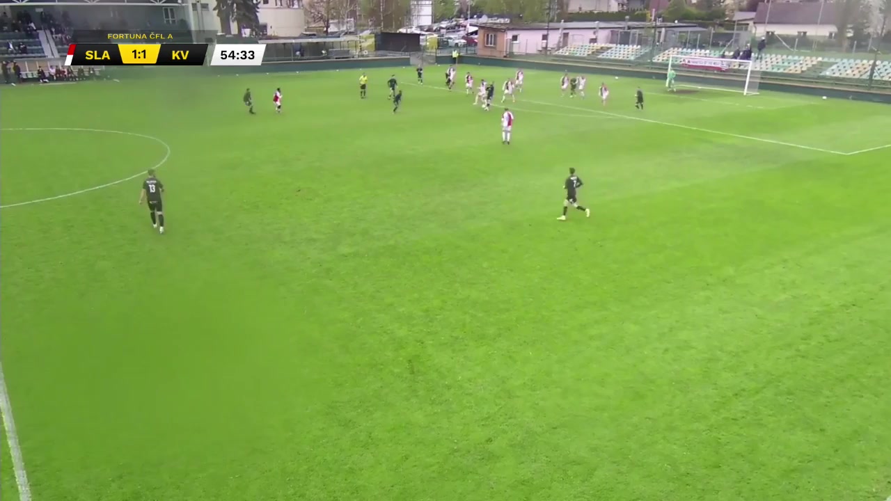 CZE CFL Slavia Prague B Vs Karlovy Vary Dvory 56 phút Vào, ghi bàn 2:1