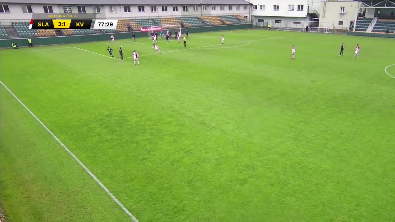 CZE CFL Slavia Prague B Vs Karlovy Vary Dvory 79 phút Vào, ghi bàn 3:2