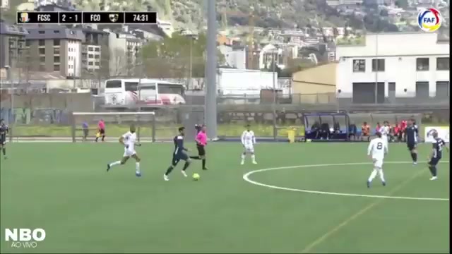 ANDSL FC Santa Coloma Vs FC Ordino  Goal in 76 min, Score 2:2