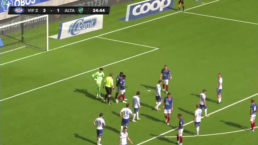 NOR D2 Valerenga B Vs Alta  Goal in 24 min, Score 4:1