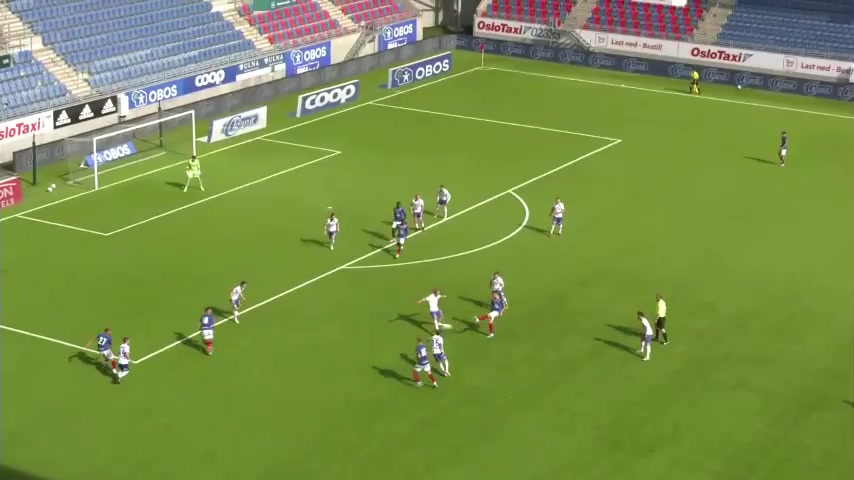 NOR D2 Valerenga B Vs Alta Tobias Christensen Goal in 26 min, Score 5:1