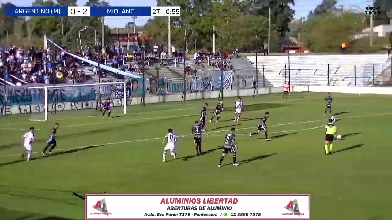 ACT  M Argentino de Merlo Vs Ferrocarril Midland 46 phút Vào, ghi bàn 0:3