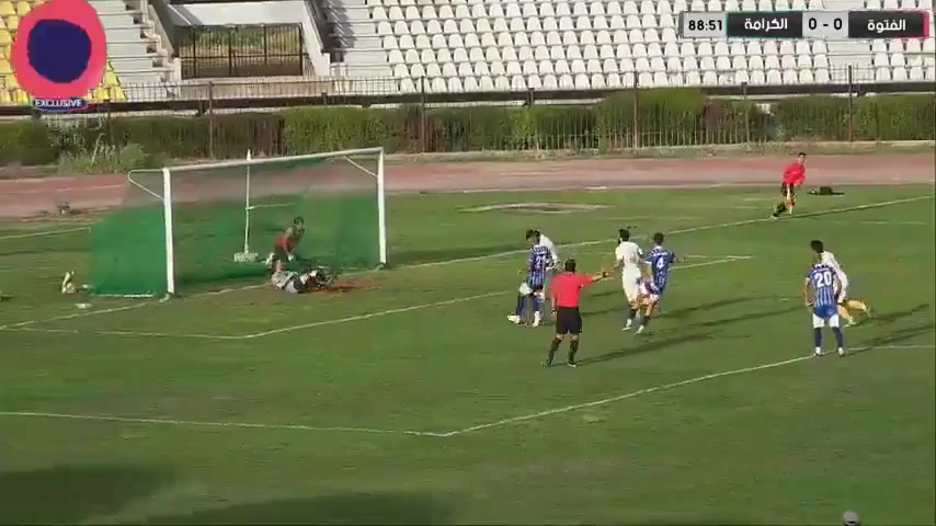 Syri D1 Al futowa Vs Al-Karamah  Goal in 90 min, Score 0:1