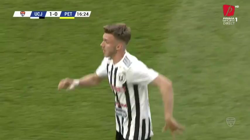 ROM D2 Universitaea Cluj Vs Petrolul Ploiesti Ilie Goal in 17 min, Score 2:0