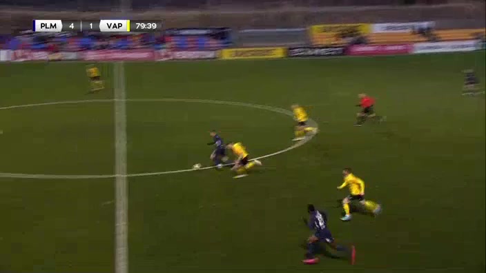 EST D1 Flora Paide Vs Vaprus Parnu Sergei Mosnikov Goal in 80 min, Score 5:1