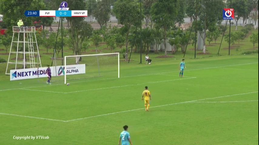 VIE L2 PVF Vietnam Vs Hai Nam Vinh Phuc  Goal in 24 min, Score 0:1