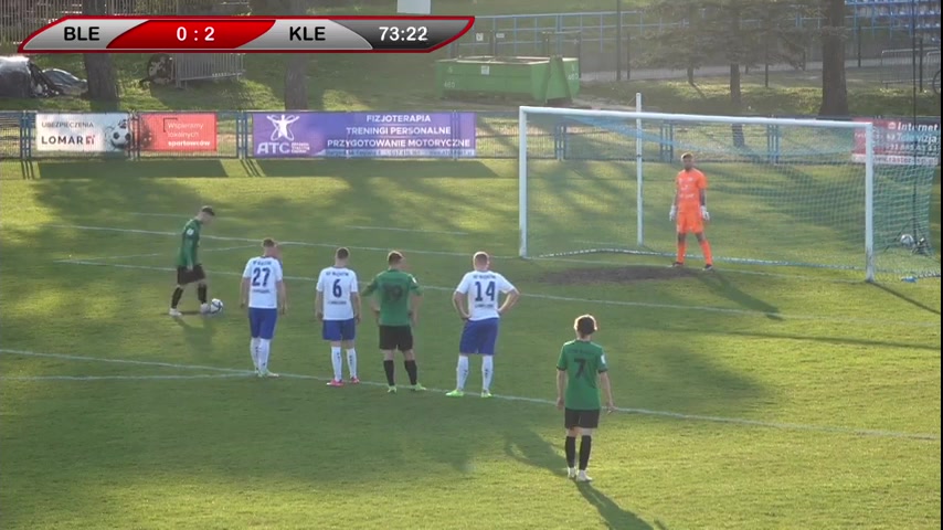 IV liga Stargard Szczecinski Vs Sokol Kleczew  Goal in 73 min, Score 0:3