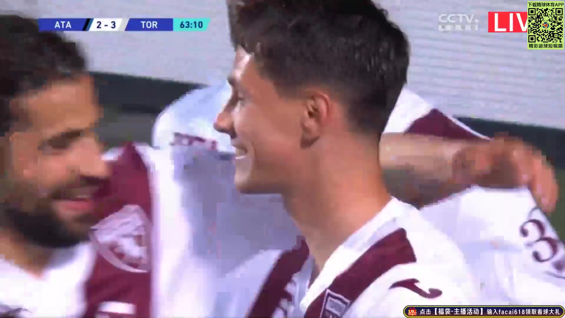 Serie A Atalanta Vs Torino 63 phút Sasa LukicVào, ghi bàn 2:3