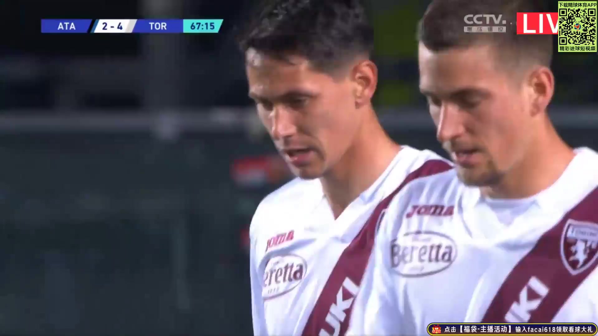 Serie A Atalanta Vs Torino 67 phút Remo FreulerVào, ghi bàn 2:4