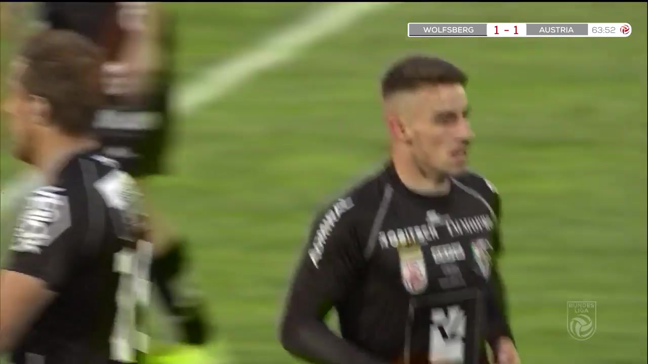 3 Wolfsberger AC Vs Austria Wien 63 skor gol Dario Vizinger, skor 1:1