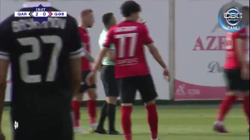 AZE CUP Qarabag Vs Qabala Kady Iuri Borges Malinowski Goal in 16 min, Score 3:0