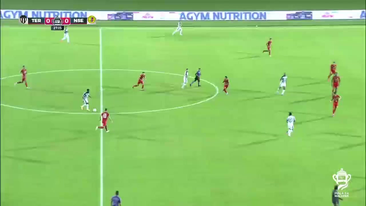 280 Terengganu Vs Negeri Sembilan 27 skor gol , skor 1:0