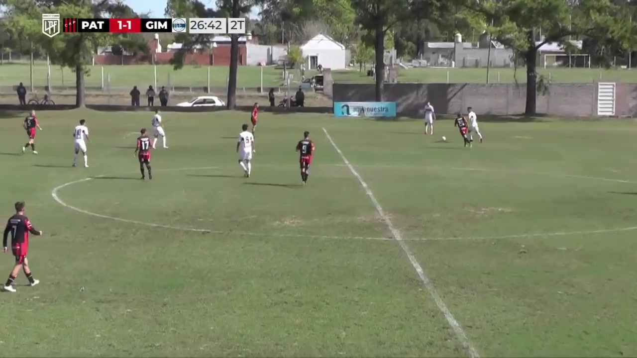 AR L（R） CA Patronato Reserves Vs Gimnasia LP Reserves  Goal in 72 min, Score 1:2