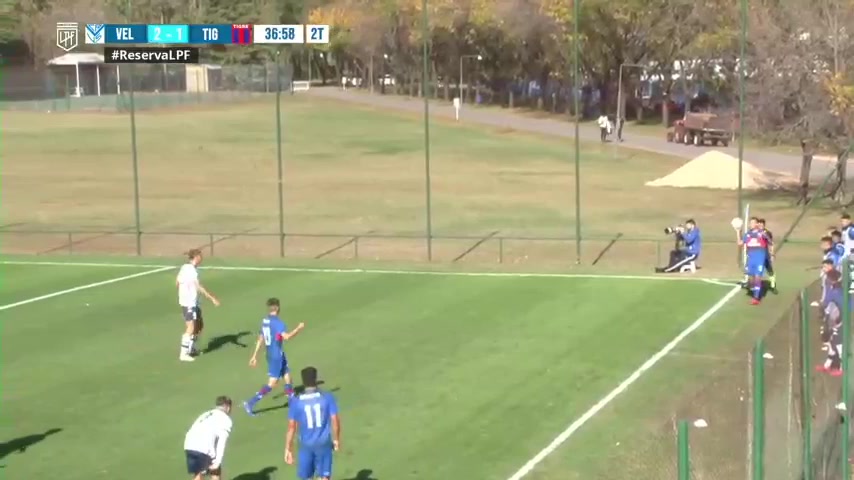 AR L（R） Velez Sarsfield Reserves Vs Tigre Reserves  Goal in 82 min, Score 3:1