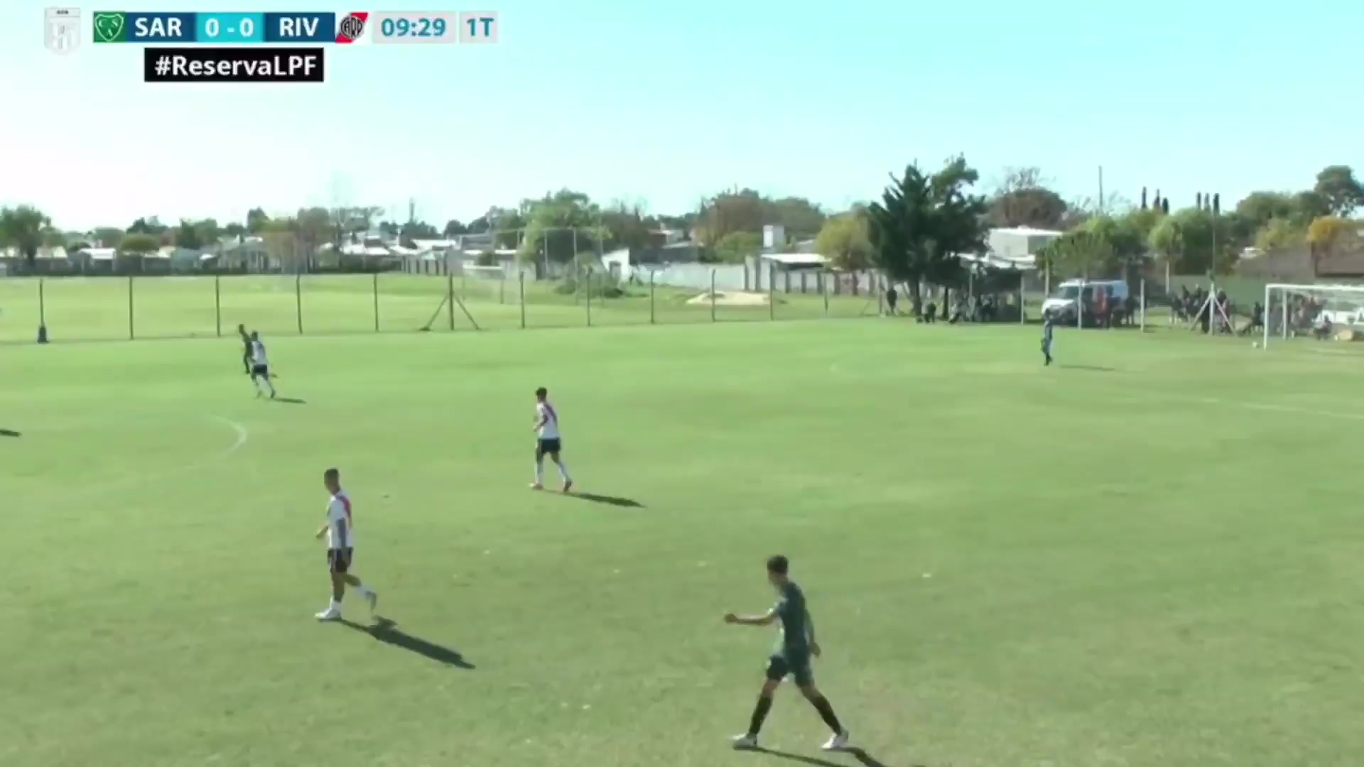 AR L（R） Sarmiento Junin Reserve Vs River Plate R  Goal in 10 min, Score 0:1