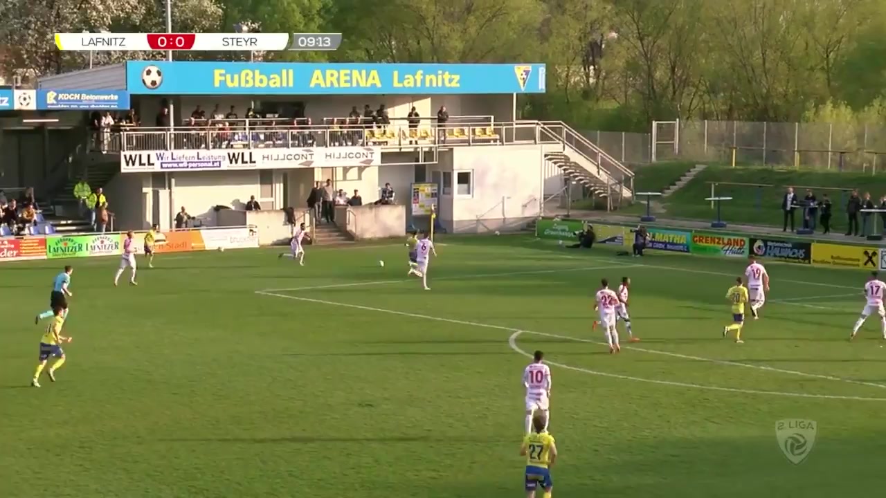 AUT D2 Lafnitz Vs SK Vorwarts Steyr 10 phút Stefan GollesVào, ghi bàn 1:0