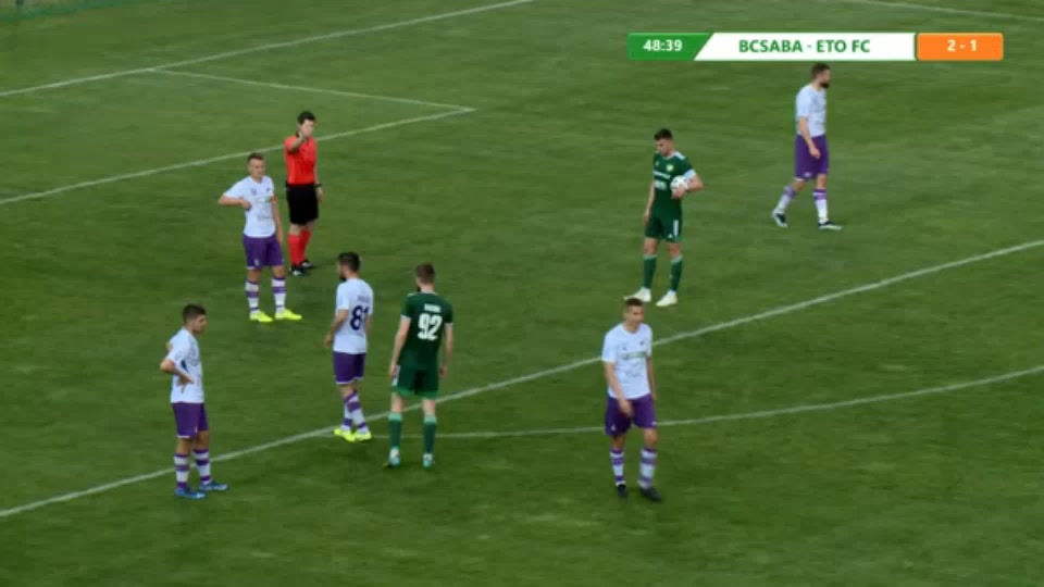 HUN D2E Bekescsaba Vs Gyori ETO Priskin T. Goal in 49 min, Score 2:2