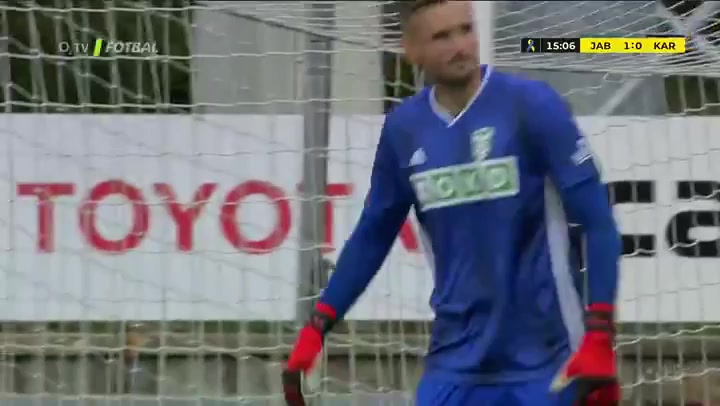 CZE D1 Baumit Jablonec Vs MFK Karvina 14 phút Vào, ghi bàn 1:0