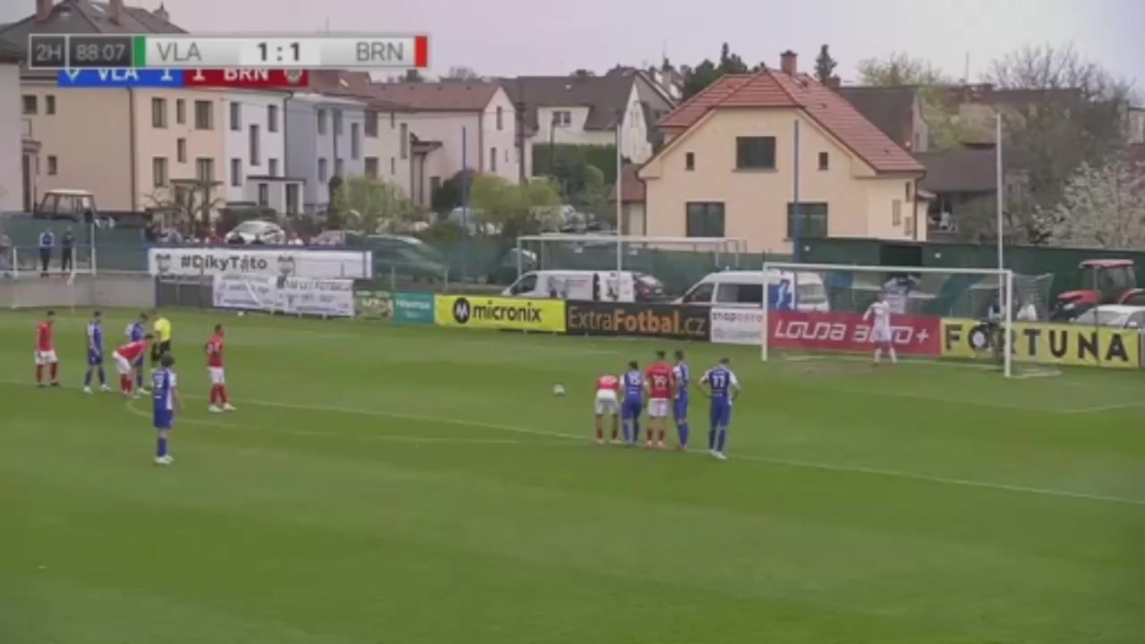 CZE D2 FK Graffin Vlasim Vs Brno 89 phút Vào, ghi bàn 1:2