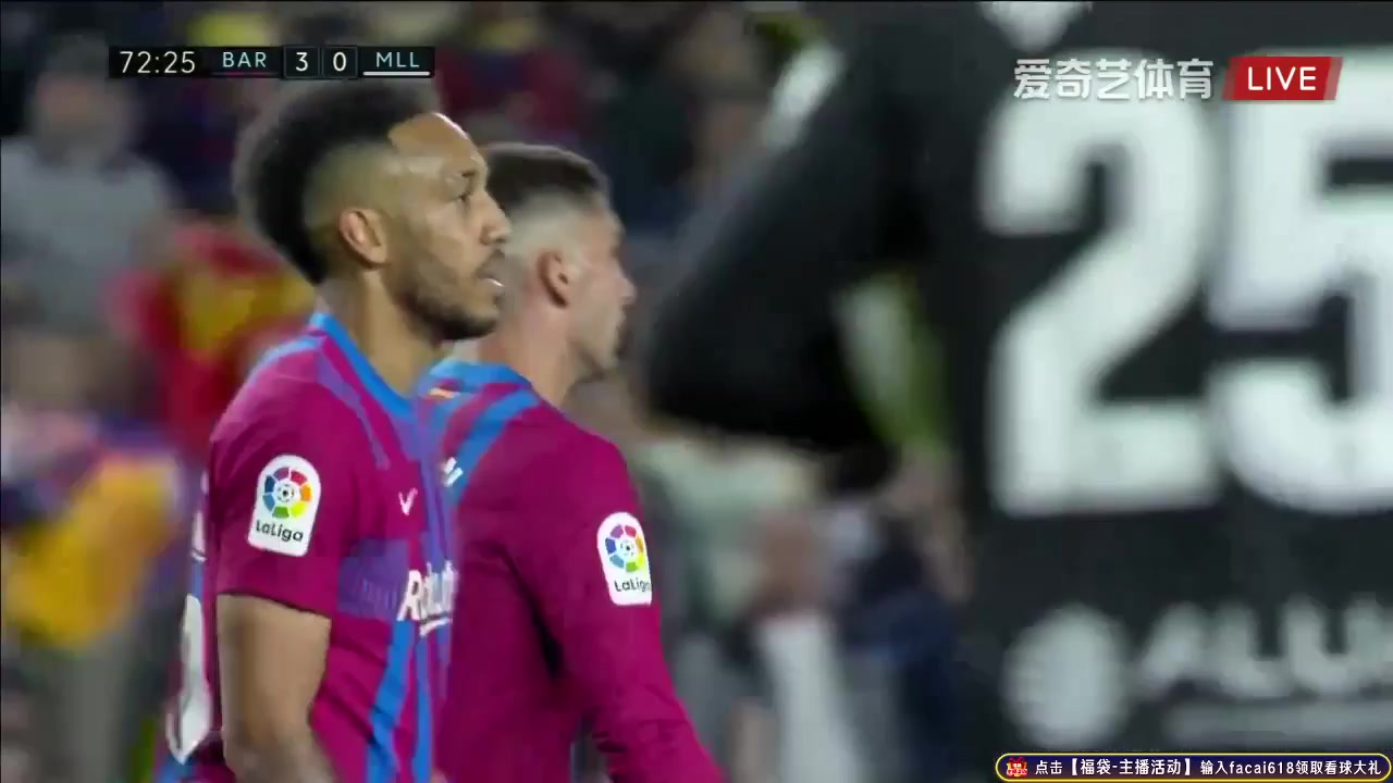 Laliga1 FC Barcelona Vs Mallorca 72 phút Vào, ghi bàn 3:0