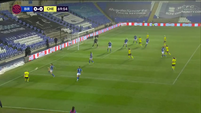 ENG FAWSL Birmingham (w) Vs Chelsea FC (w) 71 phút Pernille HarderVào, ghi bàn 0:1