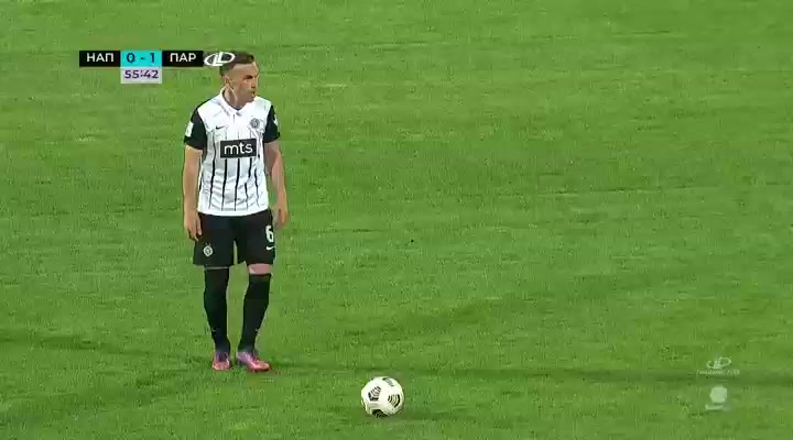 SER D1 FK Napredak Krusevac Vs Partizan Belgrade 57 phút Marko JevtovicVào, ghi bàn 0:2